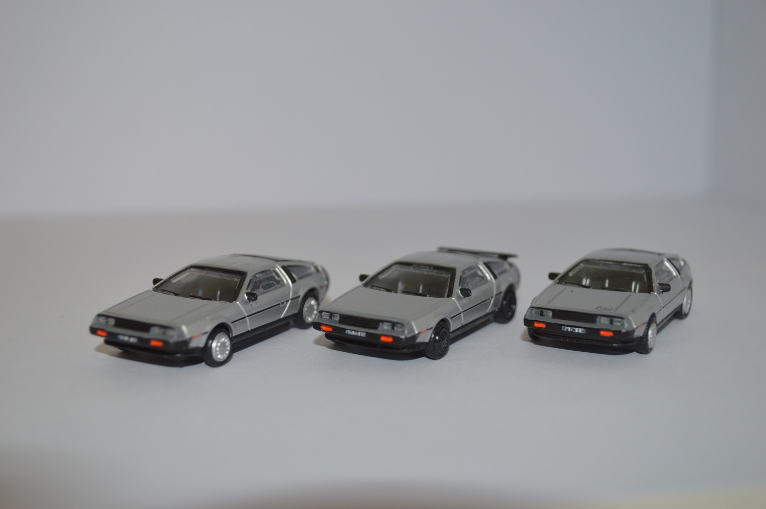 Von links nach rechts: NA 88001.1 Wolfgang's Car, NA 88007 Turbo, NA 88022 Elvis'Car
